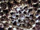 STERLING SILVER&RHINESTONE JAY FLEX BROOCH