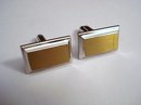 Handsome Hickok Cuff Links - Art Deco Style