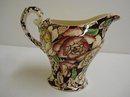 ENGLISH SHABBY CHIC FLORAL DECO STYLE JUG