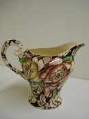 ENGLISH SHABBY CHIC FLORAL DECO STYLE JUG