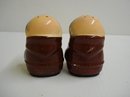 ADORABLE FRIAR TUCK SALT & PEPPER SHAKERS