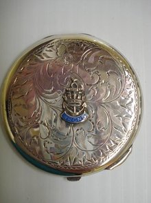 WRCNS - BIRKS STERLING POWDER COMPACT