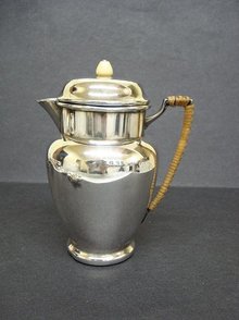 Elegant Victorian HOT WATER JUG Silver Plate