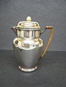 Elegant Victorian HOT WATER JUG Silver Plate