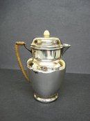 Elegant Victorian HOT WATER JUG Silver Plate