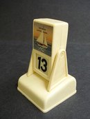 VINTAGE PERPETUAL-FLIP STYLE DESK CALENDAR