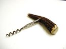 Sheffield Cork Screw Bottle Opener-Elk Horn