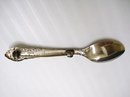LOVELY UNIQUE STERLING BROOCH - TINY SPOON