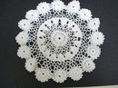LOVELY ROUND IRISH LACE DOILY
