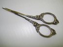 STERLING VICTORIAN - SCISSORS - FLORAL