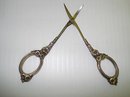 STERLING VICTORIAN - SCISSORS - FLORAL