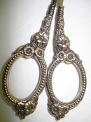 STERLING VICTORIAN - SCISSORS - FLORAL