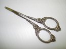 STERLING VICTORIAN - SCISSORS - FLORAL