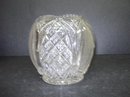 Fantastic Vintage Pressed Glass Rose Bowl