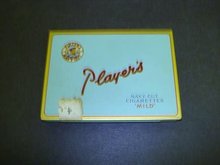 PLAYER'S NAVY CUT CIGARETTES - TIN BOX
