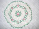 PRETTY HAND MADE LACE DOILY