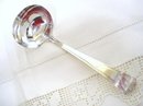 30's DECO OXFORD SILVERPLATE LADLE - AURORA
