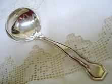 STERLING SILVER GRAVY LADLE - NILE by WALLACE