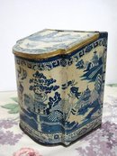 RIDGWAYS TEA TIN - 5 O'CLOCK - BLUE WILLOW
