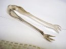 LOVELY STERLING SUGAR TONGS - CLAW FEET