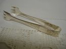 EARLY COMMUNITY PLATE SUGAR TONGS