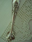 SILVER SUGAR TONGS - ORANGE BLOSSOM