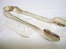 SUPERB ROGERS SILVER PLATE SUGAR TONGS