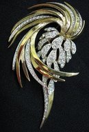 PRECIOUS - LARGE - DRAMATIC BOUCHER BROOCH