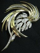 PRECIOUS - LARGE - DRAMATIC BOUCHER BROOCH
