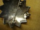 DRAMATIC STERLING BROOCH/PENDANT-PINWHEEL