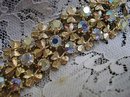DAZZLING CORO RHINESTONE WIDE BRACELET