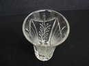 BRILIANT VINTAGE CUT CRYSTAL HEAVY VASE