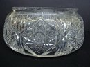 SUPERB OLD BRILLIANT CUT GLASS ROUND BOWL
