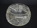 SUPERB OLD BRILLIANT CUT GLASS ROUND BOWL