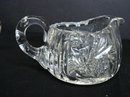 CUT GLASS - CRYSTAL CREAM & SUGAR SET