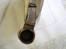 SILVER PLATED CURVED HIP FLASK - GERMANY