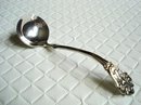 RARE SILVER PLATED HONEY LADLE