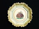Heirloom Petit Point Framed Picture Vintage
