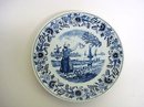 DELFTS PLATE-ROYAL SPHINX MAASTRICHT-SIGNED