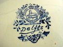 DELFTS PLATE-ROYAL SPHINX MAASTRICHT-SIGNED