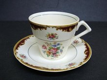 ART DECO MYOTT CHINA CUP & SAUCER