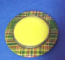 1934 Bakelite COMPACT Scottish Tartan