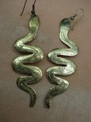 IMPRESSIVE VINTAGE FIGURAL EARRINGS