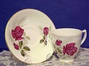 China Cup & Saucer Signed