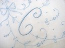 HAND EMBROIDERY - HANKIE - MONOGRAM *C*