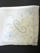 HAND EMBROIDERY - HANKIE - MONOGRAM *C*