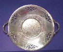Lovely Silver Plate Serving Platter Victorian