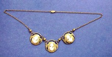Art Nouveau Cameo Necklace