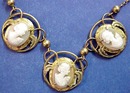 Art Nouveau Cameo Necklace