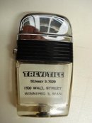 SCRIPTO LIGHTER - ADERTIZING *TREVI TILE*